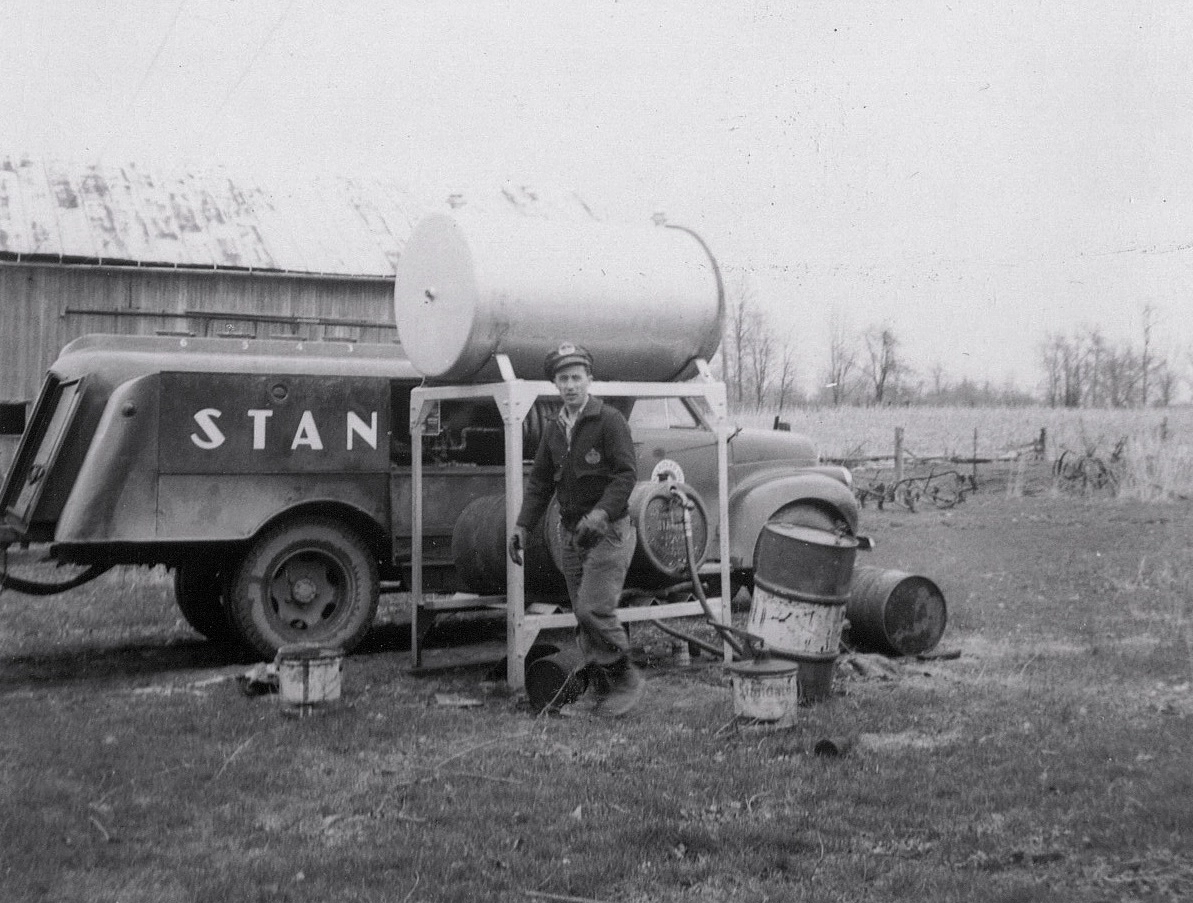 JMR Standard Oil Truck Original Jim Reynolds