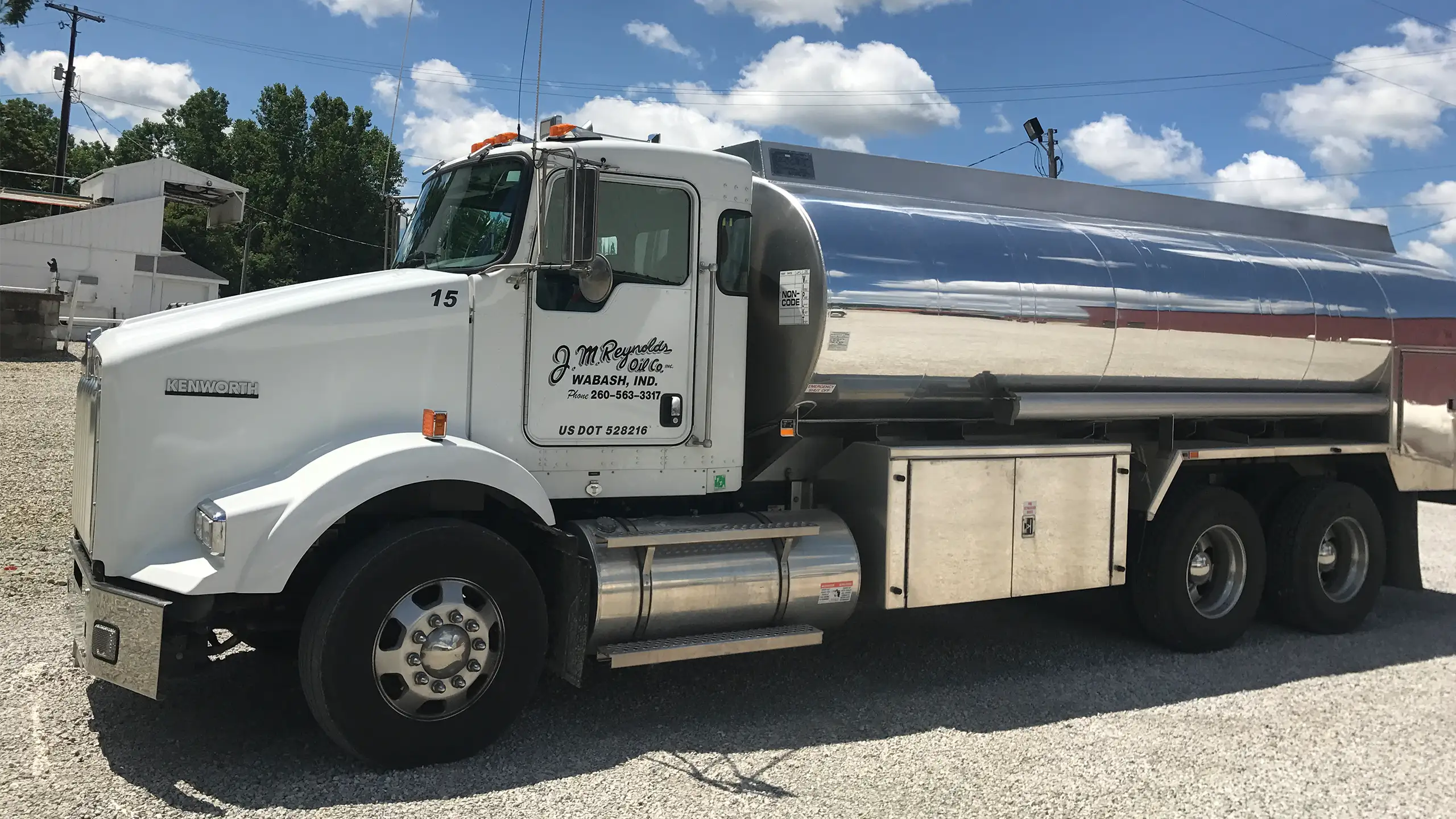 JMR Fuel Truck header